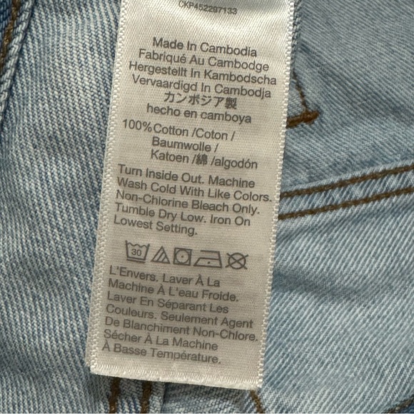 Madewell Relaxed Denim Shorts in Cedarcroft Wash 29 - Picture 9 of 15